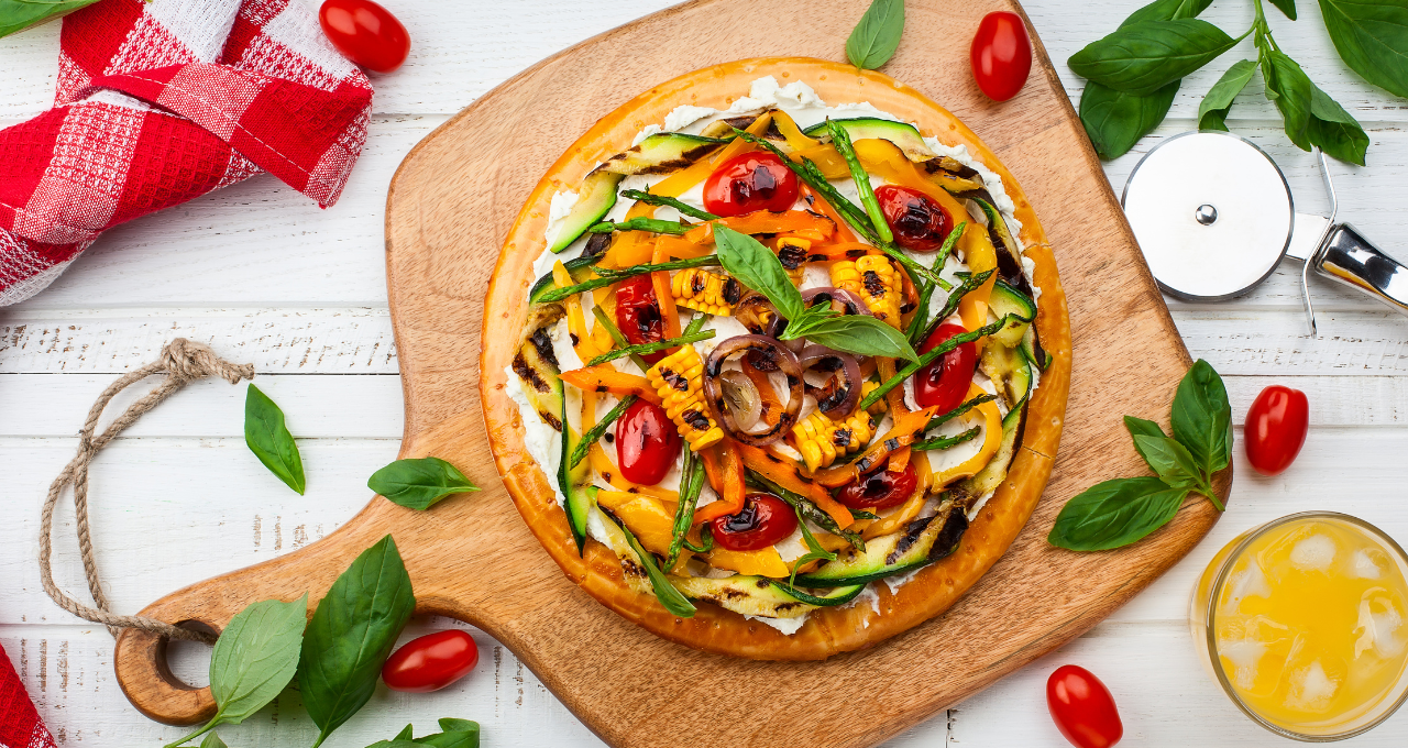 Pizza végétarienne